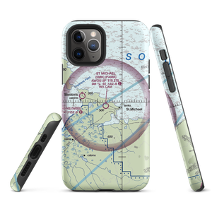 St Michael Airport (SMK) VFR Sectional  Tough iPhone Case