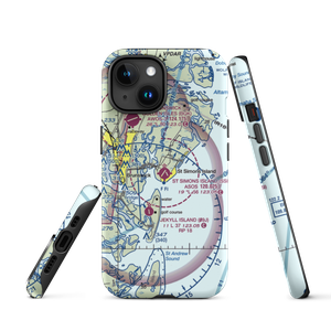 St Simons Island Airport (SSI) VFR Sectional  Tough iPhone Case