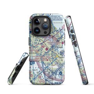 St. Mary's County Regional Airport (2W6) VFR Sectional  Tough iPhone Case