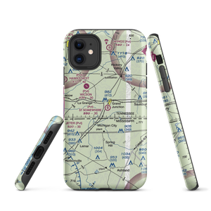 St. Somewhere Airport (6TN7) VFR Sectional  Tough iPhone Case