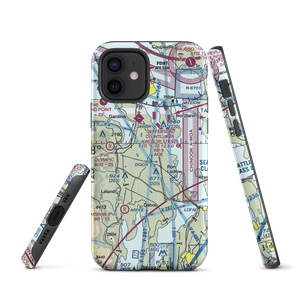 Stacey's Airport (WA42) VFR Sectional  Tough iPhone Case