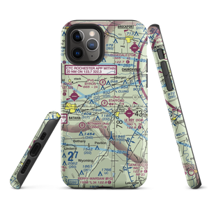 Stafford Airport (20NY) VFR Sectional  Tough iPhone Case