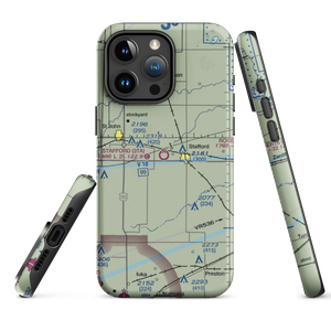 Stafford Municipal Airport (3TA) VFR Sectional  Tough iPhone Case