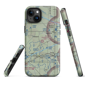 Stagecoach Airport (IA43) VFR Sectional  Tough iPhone Case