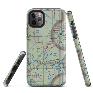 Stagecoach Airport (IA43) VFR Sectional  Tough iPhone Case