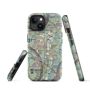 Stahl's Mountain Airport (3PN7) VFR Sectional  Tough iPhone Case