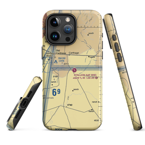 Stallion Army Air Field (95E) VFR Sectional  Tough iPhone Case