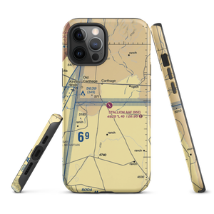 Stallion Army Air Field (95E) VFR Sectional  Tough iPhone Case