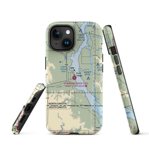 Standing Rock Airport (Y27) VFR Sectional  Tough iPhone Case