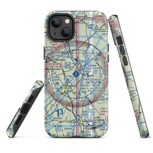 Stanly County Airport (VUJ) VFR Sectional  Tough iPhone Case