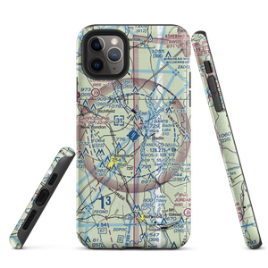 Stanly County Airport (VUJ) VFR Sectional  Tough iPhone Case