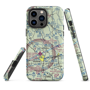 Star Dusters Airport (8TA9) VFR Sectional  Tough iPhone Case