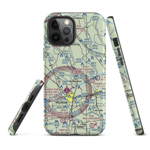 Star Dusters Airport (8TA9) VFR Sectional  Tough iPhone Case