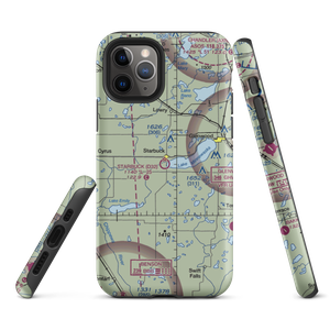 Starbuck Municipal Airport (D32) VFR Sectional  Tough iPhone Case