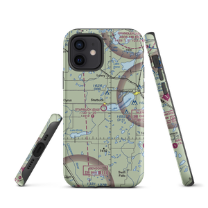 Starbuck Municipal Airport (D32) VFR Sectional  Tough iPhone Case