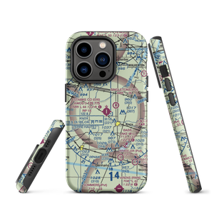 Starke County Airport (OXI) VFR Sectional  Tough iPhone Case