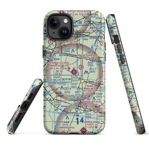 Starke County Airport (OXI) VFR Sectional  Tough iPhone Case