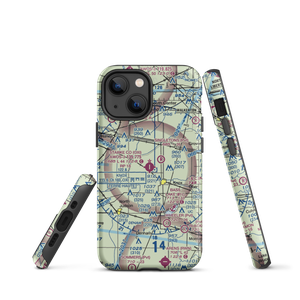 Starke County Airport (OXI) VFR Sectional  Tough iPhone Case