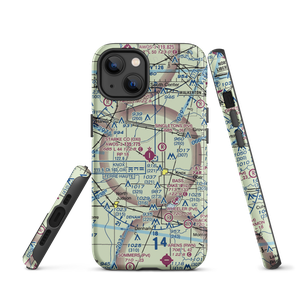 Starke County Airport (OXI) VFR Sectional  Tough iPhone Case