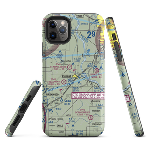 Starns Auxiliary Airport (NE15) VFR Sectional  Tough iPhone Case