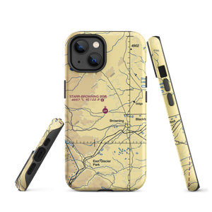 Starr Browning Airstrip (8S0) VFR Sectional  Tough iPhone Case