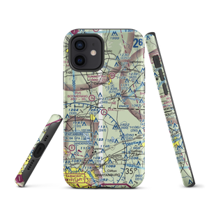 State Line Ultraport/Flightpark Ultralightport (SC10) VFR Sectional  Tough iPhone Case