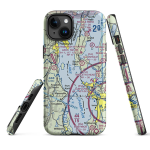 Stave Island Seaplane Base (VT58) VFR Sectional  Tough iPhone Case