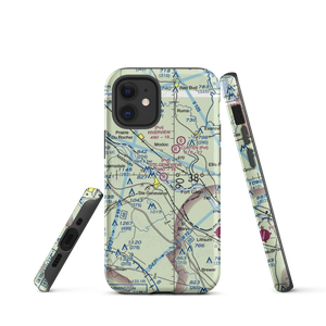 Ste Genevieve Flying Club Airport (6MO2) VFR Sectional  Tough iPhone Case