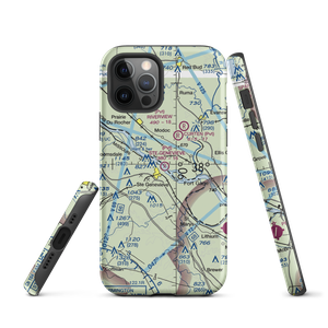 Ste Genevieve Flying Club Airport (6MO2) VFR Sectional  Tough iPhone Case