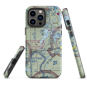 Steam Boat Bay Seaplane Base (M16) VFR Sectional  Tough iPhone Case