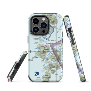 Steamboat Bay Seaplane Base (WSB) VFR Sectional  Tough iPhone Case
