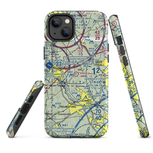 Steck Farm Airport (NH78) VFR Sectional  Tough iPhone Case