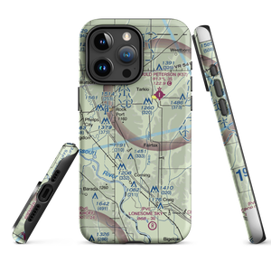 Steele Airport (24MU) VFR Sectional  Tough iPhone Case