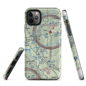 Steele Airport (24MU) VFR Sectional  Tough iPhone Case