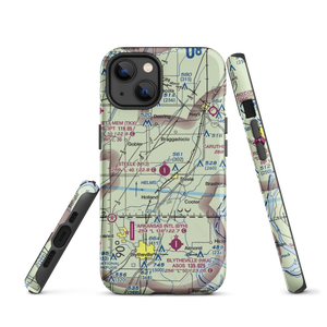 Steele Municipal Airport (M12) VFR Sectional  Tough iPhone Case