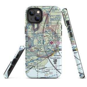 Stennis International Airport (HSA) VFR Sectional  Tough iPhone Case