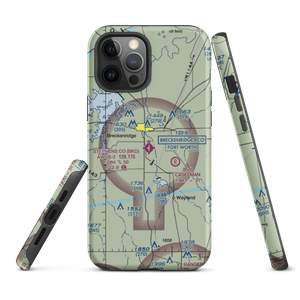 Stephens County Airport (BKD) VFR Sectional  Tough iPhone Case