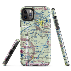 Stephenson Airport (IN32) VFR Sectional  Tough iPhone Case