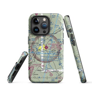 Stephenville Clark Regional Airport (SEP) VFR Sectional  Tough iPhone Case