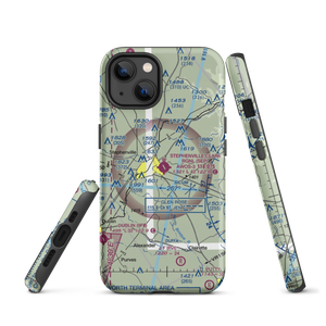 Stephenville Clark Regional Airport (SEP) VFR Sectional  Tough iPhone Case