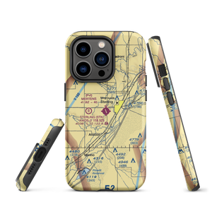 Sterling Municipal Airport (STK) VFR Sectional  Tough iPhone Case
