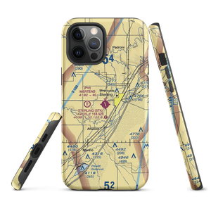 Sterling Municipal Airport (STK) VFR Sectional  Tough iPhone Case