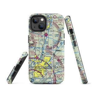 Stettler Strip (II28) VFR Sectional  Tough iPhone Case