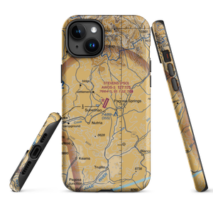 Stevens Field (PSO) VFR Sectional  Tough iPhone Case