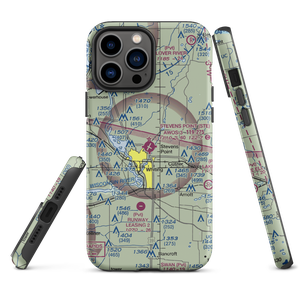 Stevens Point Municipal Airport (STE) VFR Sectional  Tough iPhone Case