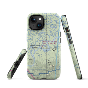 Stevens Village Airport (SVS) VFR Sectional  Tough iPhone Case