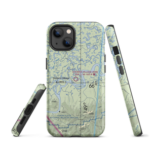 Stevens Village Airport (SVS) VFR Sectional  Tough iPhone Case