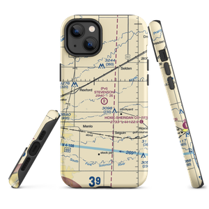 Stevenson Private Airport (6KS2) VFR Sectional  Tough iPhone Case