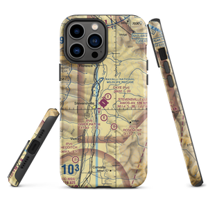 Stevensville Airport (32S) VFR Sectional  Tough iPhone Case