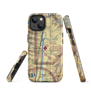 Stevensville Airport (32S) VFR Sectional  Tough iPhone Case